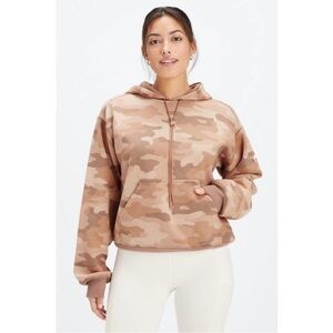 Fabletics Forever Fleece Hoodie in Camo Women’s Size S
